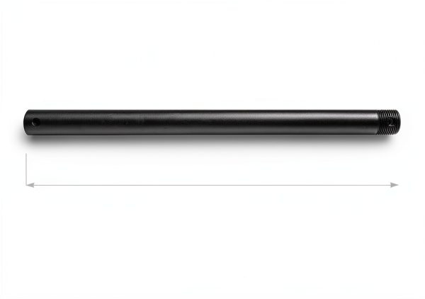 Minka-Aire Ceiling Fan Downrod Coal Steel Modern Design-1