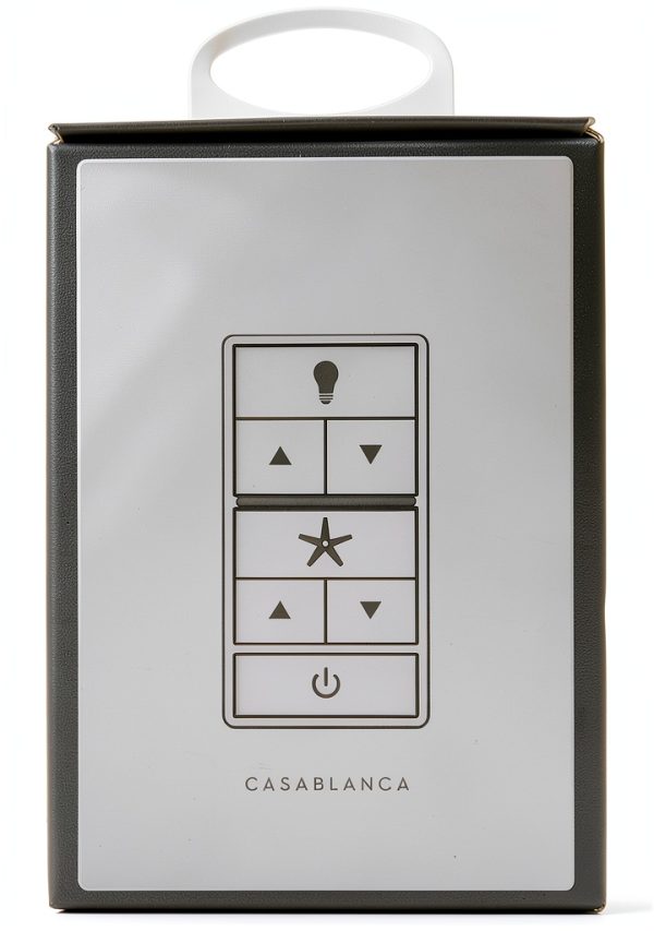Hunter Ceiling Fan Remote Control Modern White Wall Control-1