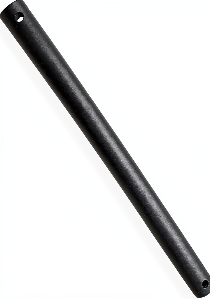Inlight bronze ceiling fan downrod displayed with installation tools