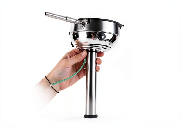 FEHEED Ceiling Fan Downrod Black Matte Extension Rod-3