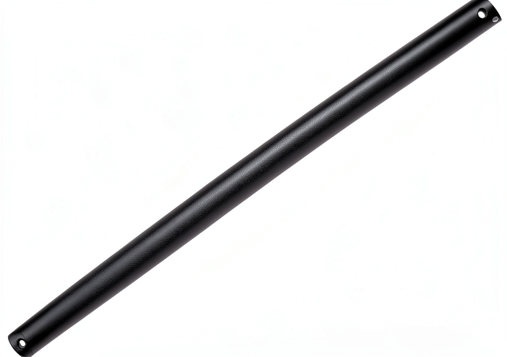 Steerg 24-inch black ceiling fan downrod with extension cords