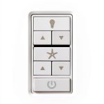 Hunter Ceiling Fan Remote Control Modern White Wall Control-0