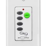 Litex Ceiling Fan Control Dimmable Light Wall Mount-0