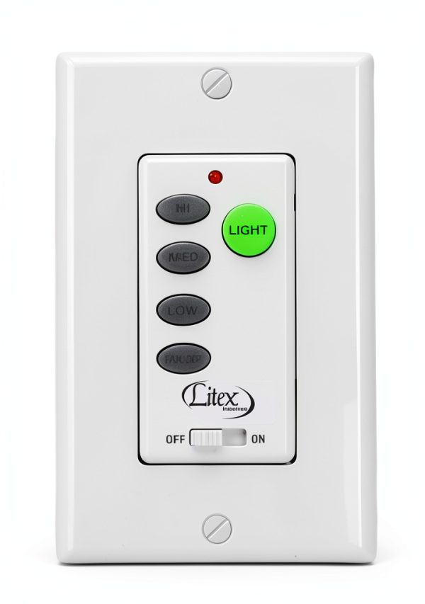 Litex Ceiling Fan Control Dimmable Light Wall Mount-0
