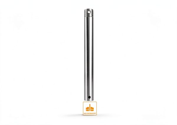 Minka Aire Ceiling Fan Downrod Brushed Nickel Remote Control-2