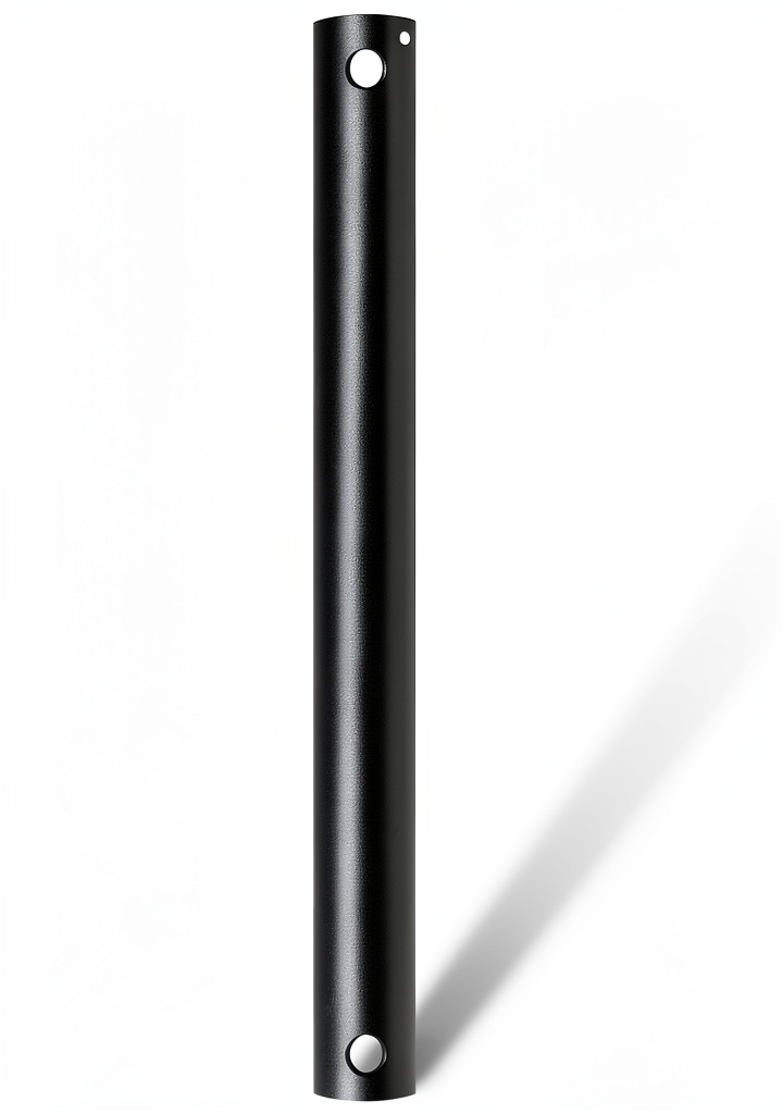 CEPGMNL ceiling fan downrod installed in a modern living room