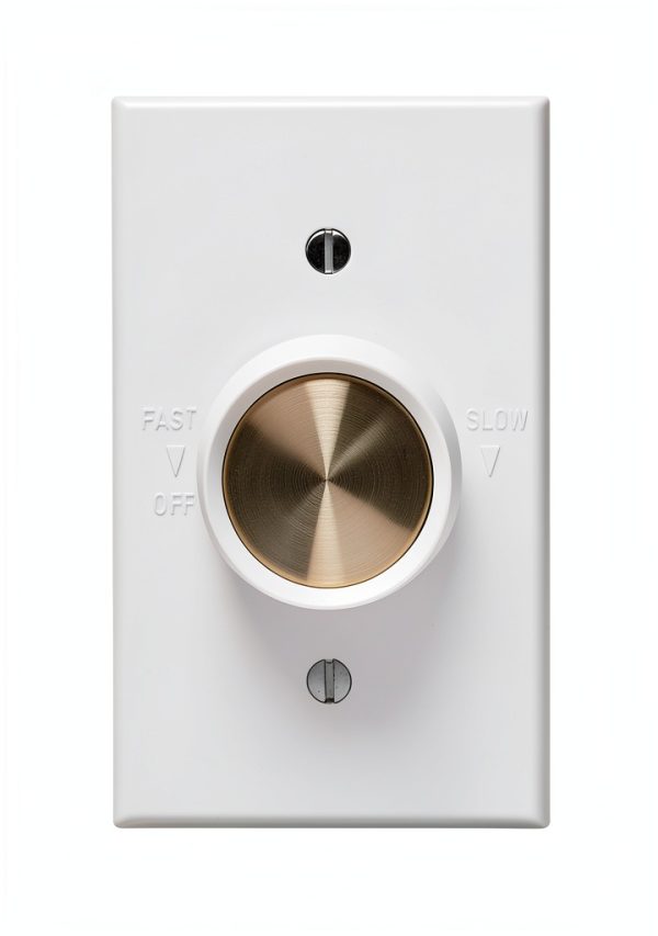 Leviton Ceiling Fan Control Modern White 612-6616-W-0