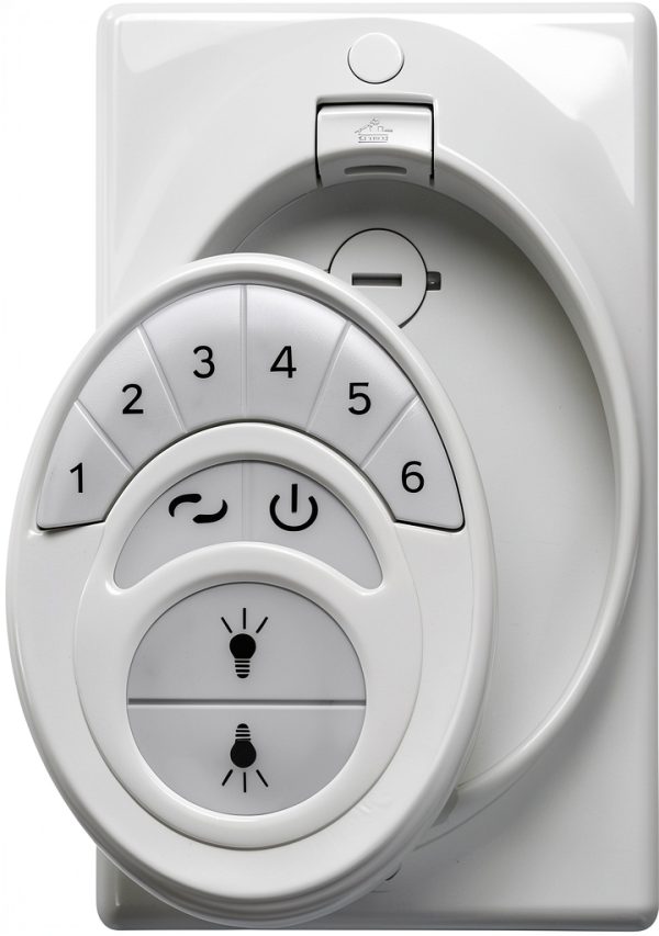 Kichler Ceiling Fan Remote Control White Wi-Fi Enabled-0