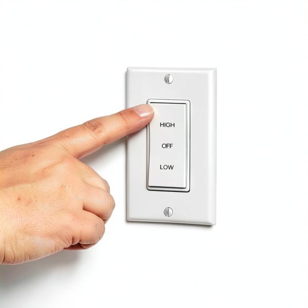 GAF Master Flow Fan Speed Control Switch BWS2 Whole House-3