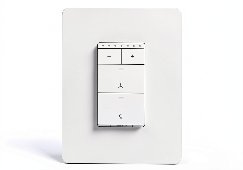 Installing Treatlife smart fan switch in a modern living room