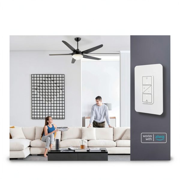 Smart Fan Light Switch Lightinginside 4-Speed Dimmer-1