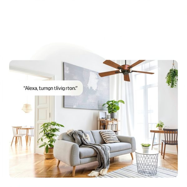 Amazon Alexa Ceiling Fan Switch White 1 Way-2