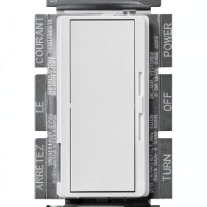 Lutron Fan Control Switch White Manual 3‑Speed for Indoor-0