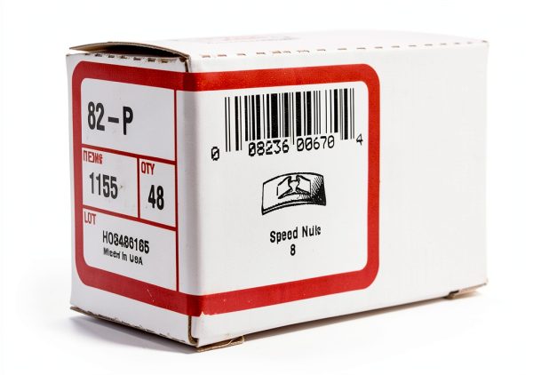 Flat Speed Nut #8 48-Pack Gray by Hillman Alloy Steel Low Profile-1
