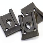 Spring Type U Nut #8 25 Qty Speed Nut by AU VE CO Phosphate Finish-0