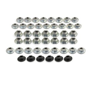 1967 C3 Corvette Emblem Speed Nut Kit MidAmerica Motorworks 46‑Piece-0