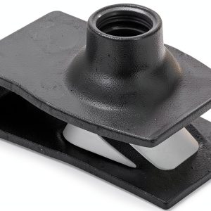 EXTRUDED U NUT M6-1.0 AU-VE-CO Speed Nut Alloy Steel Black 6mm-0