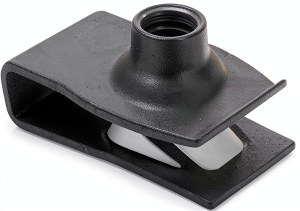 EXTRUDED U NUT M6-1.0 AU-VE-CO Speed Nut Alloy Steel Black 6mm-0