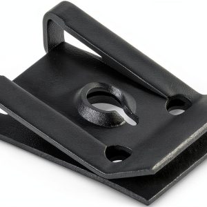 Spring Type U Nut #8 by Clipsandfasteners, Black Phosphate Finish-0
